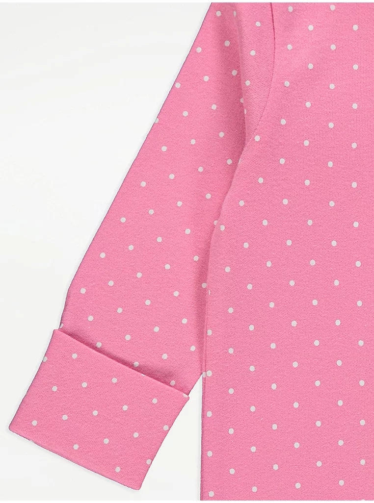 George Bright Patterned Zip Sleepsuits 3 Pack