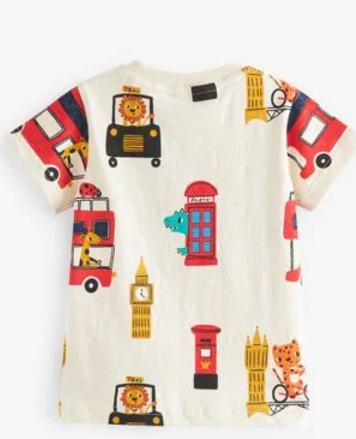 NEXT Short Sleeve Character T-Shirts 3 Pack