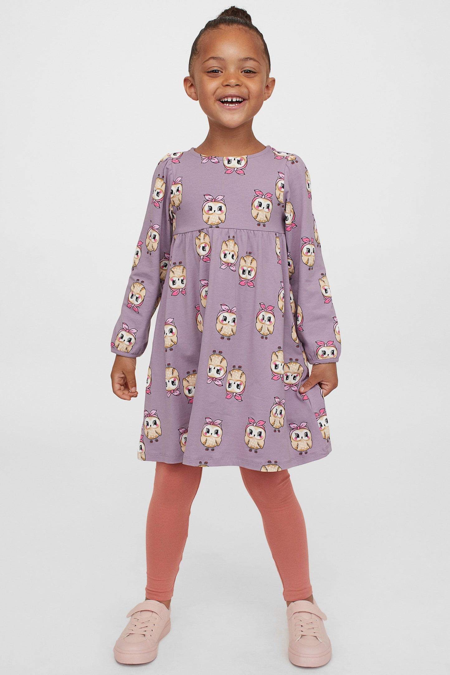 2-piece Cotton Set-Lilac
