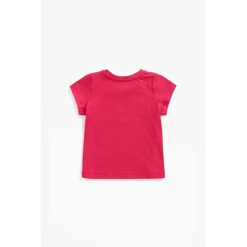 Mothercare pink unicorn t-shirt