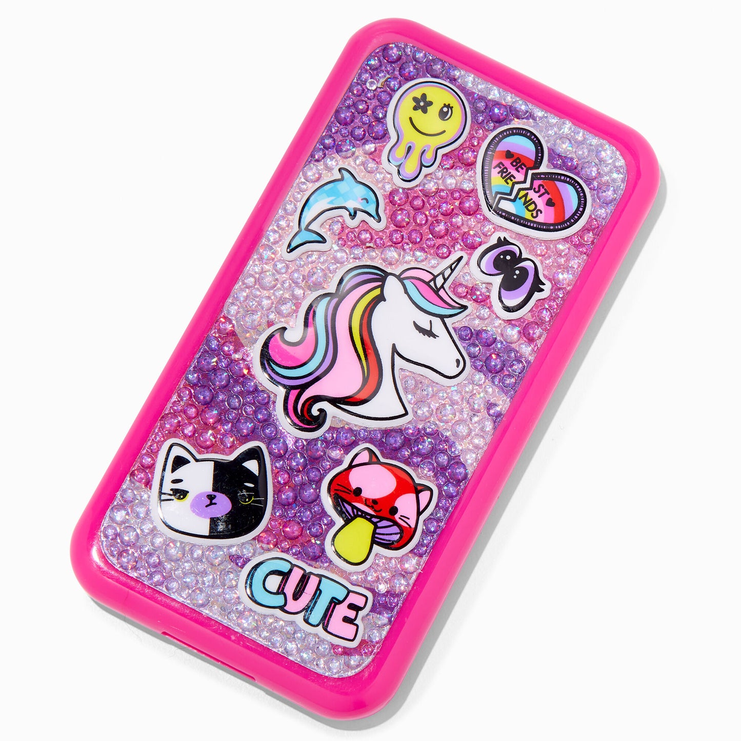 Claire's Unicorn Bling Cellphone Makeup Palette