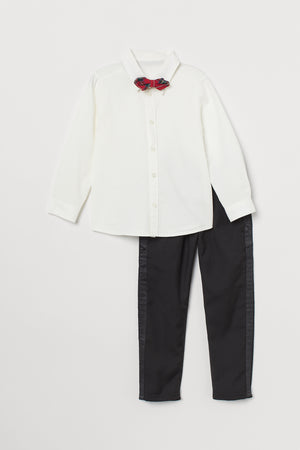 3-piece Set with a Bow Tie - THEKIDSKREW