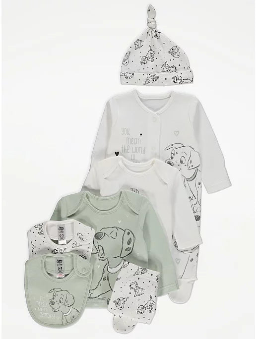 George Disney 101 Dalmatians 7 Piece Gift Set