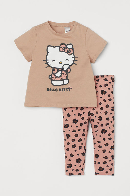 2-piece printed set- Hello Kitty