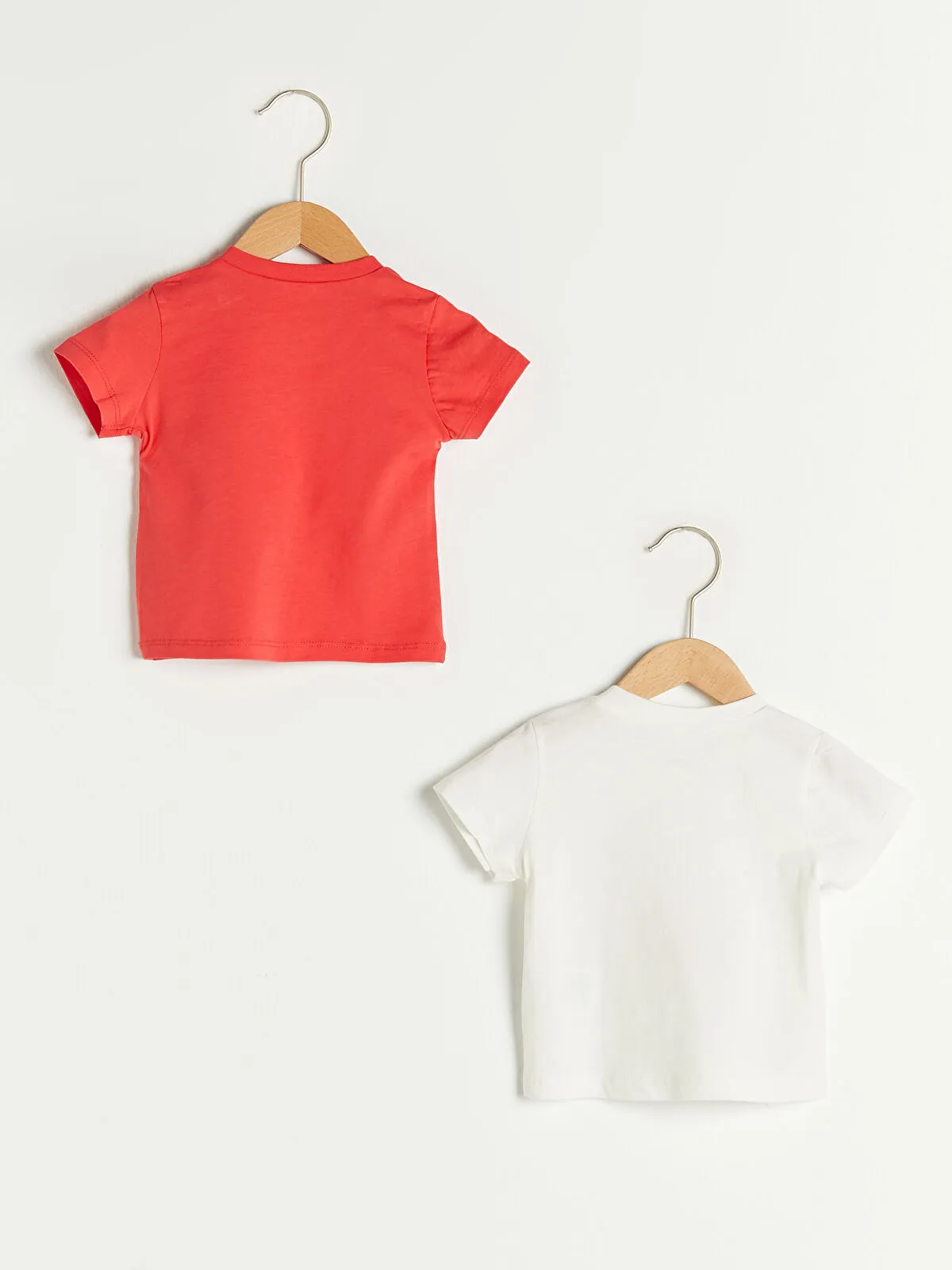 LC WAIKIKI Short Sleeve Printed Cotton Baby Boy Pack of 2 T-shirts