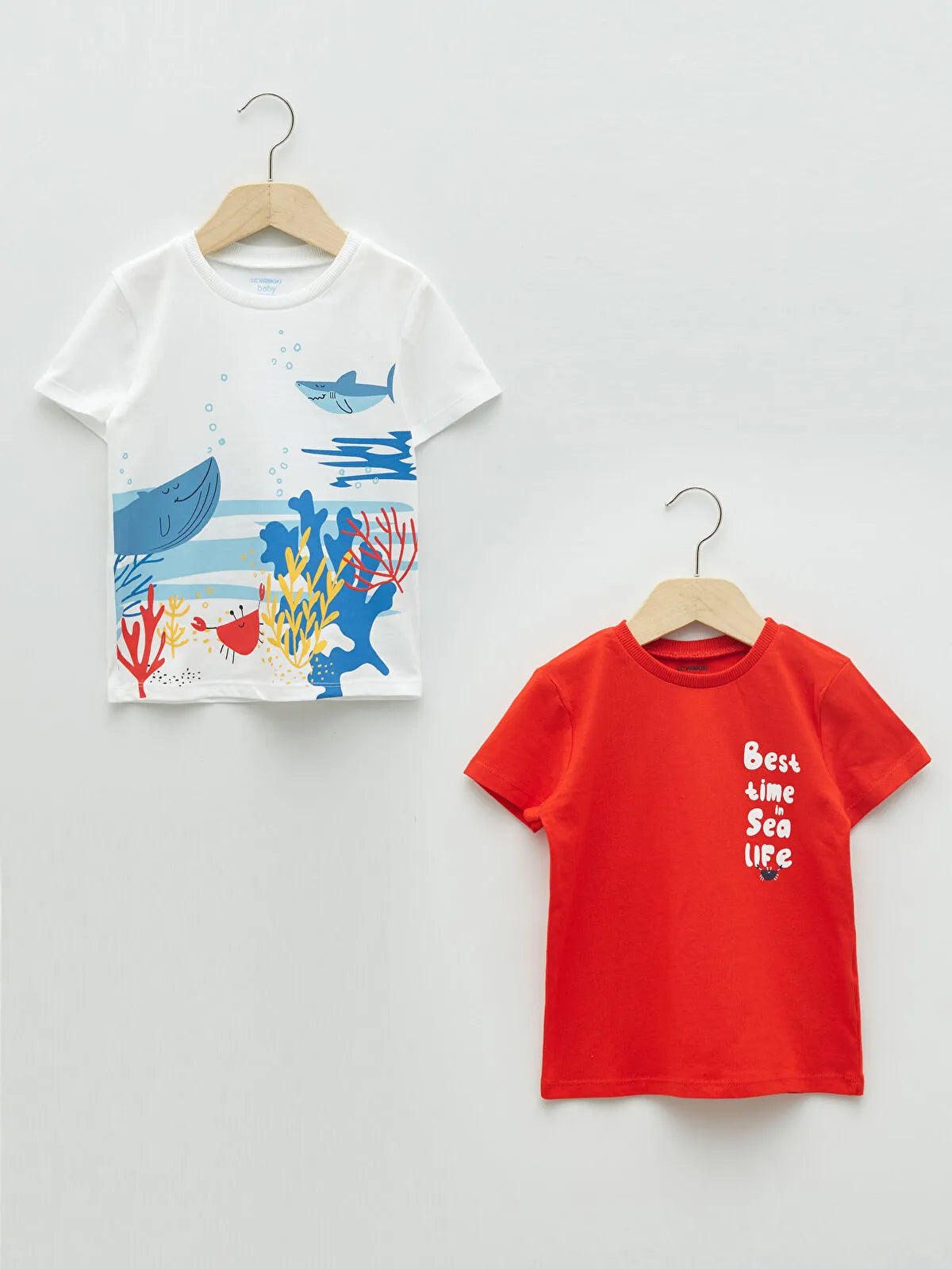 LC WAIKIKI Pack of 2 T-shirts-Sea
